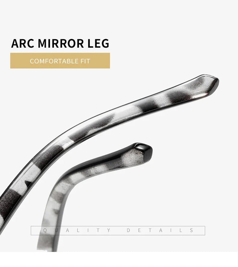 Custom Myopia Glasses with Blue Light Blocking & Photochromic Lenses