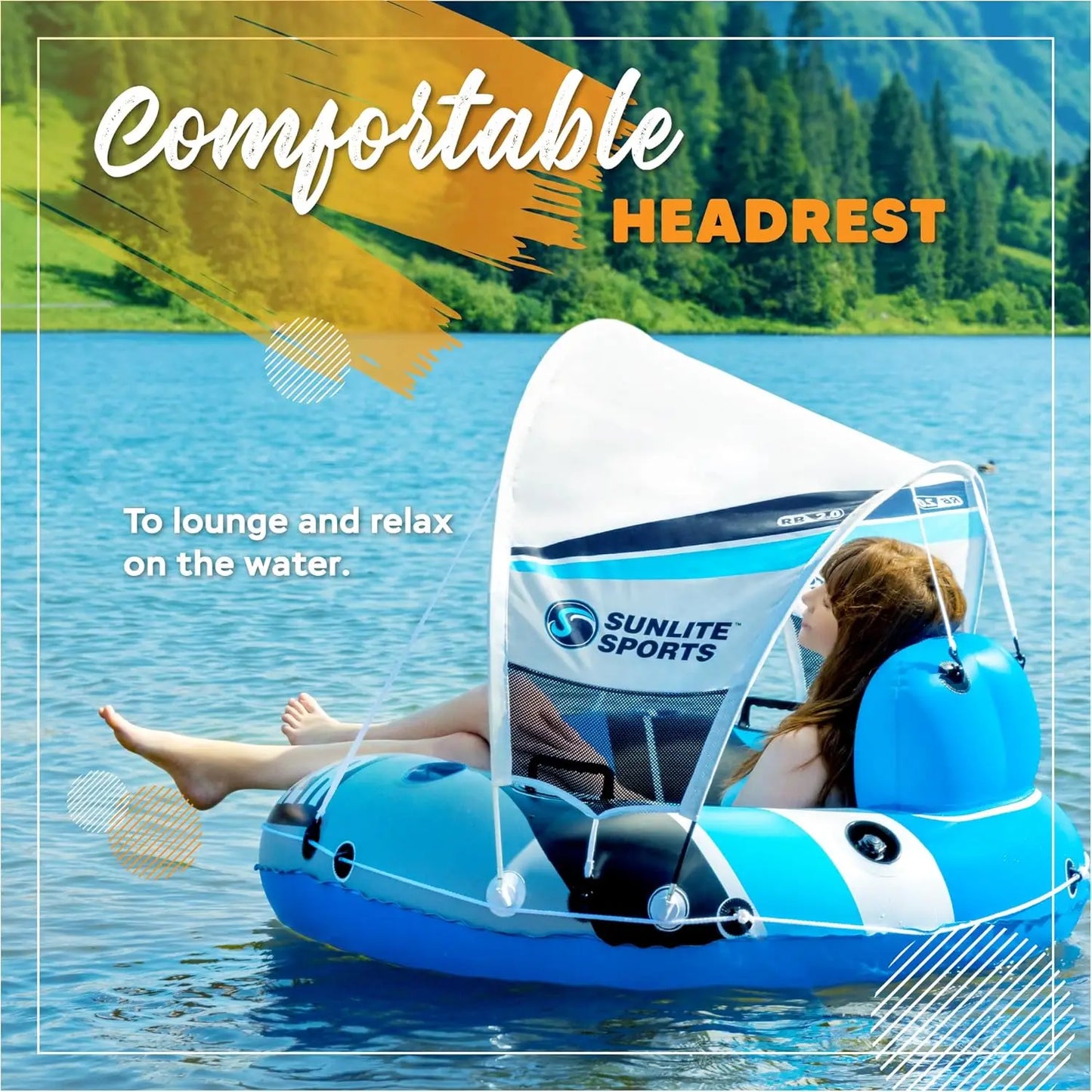 Premium Heavy Duty Inflatable River Tube for Ultimate Water Fun