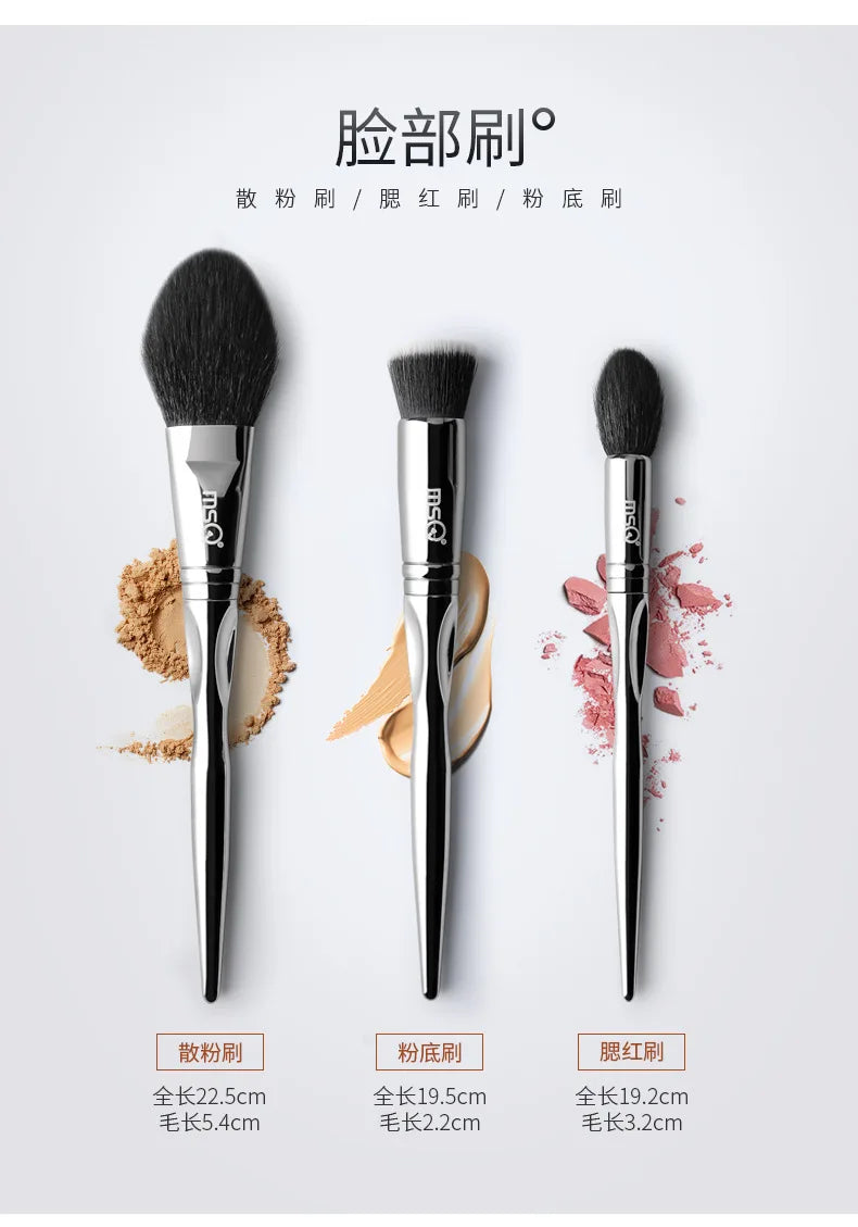 11PCS Professional Makeup Brush Set | Flawless Application Tool