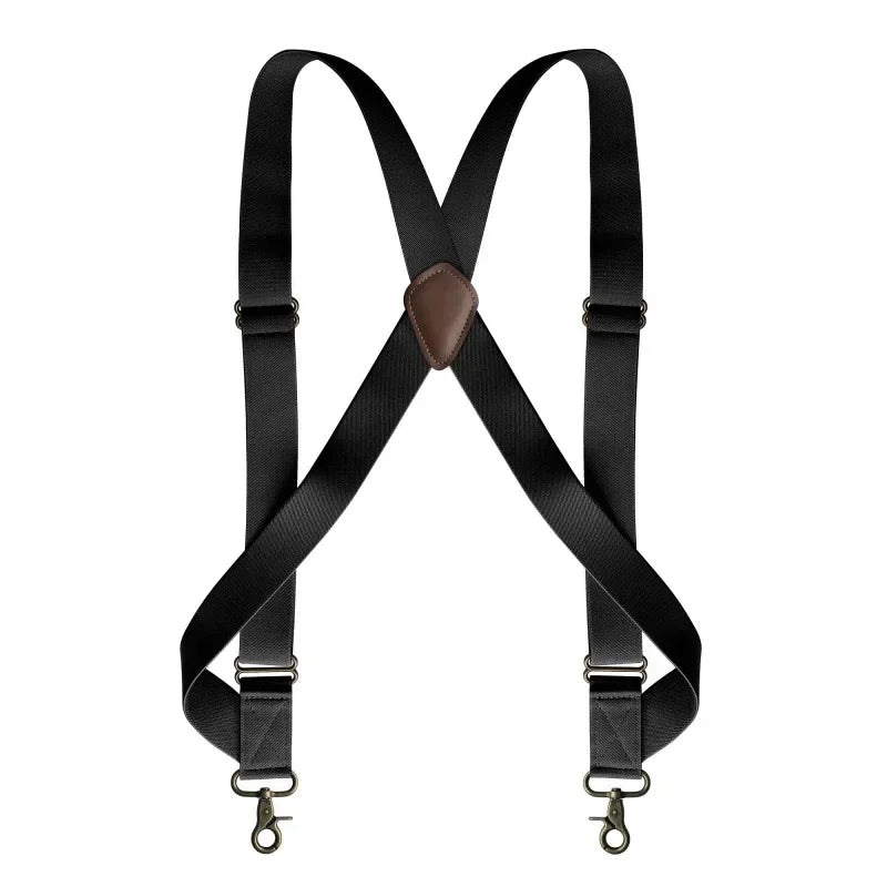Adjustable Men's Suspenders | Stylish Elastic Braces for Pants