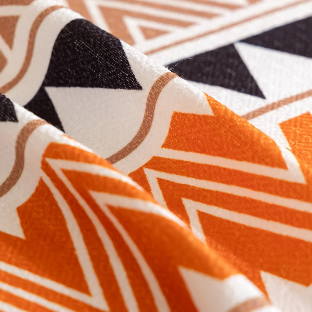 Bohemian Printed Sofa Cover | Soft, Pet Friendly Living Room Protector