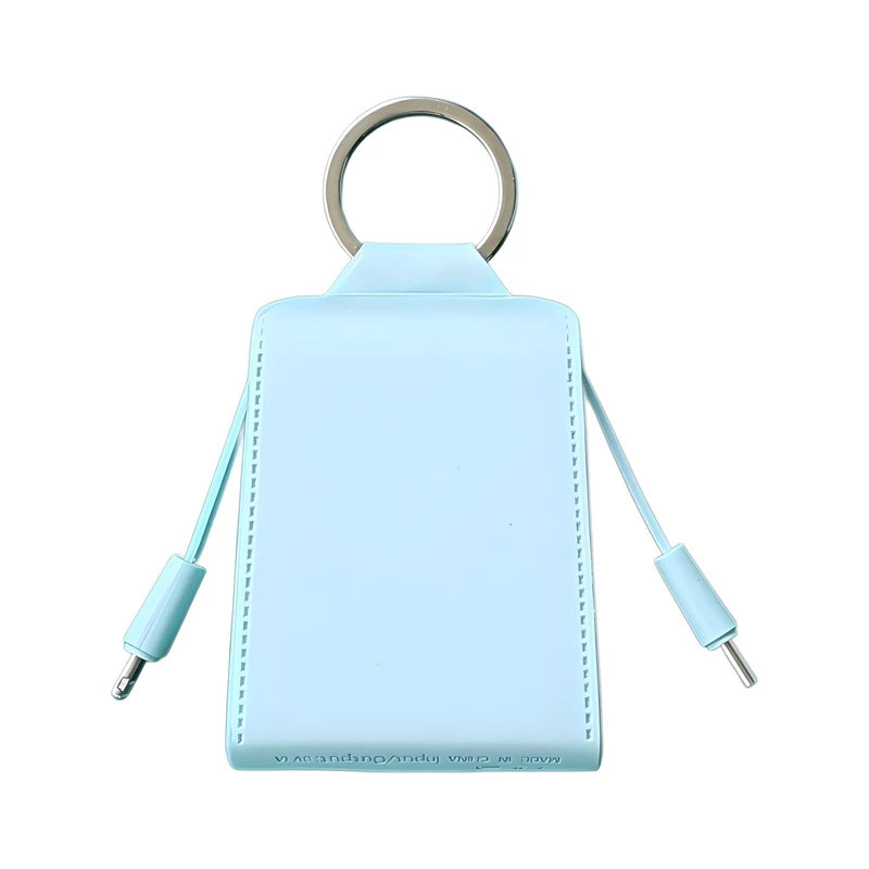 2000mAh Mini Keychain Power Bank | Portable Charger for All Devices