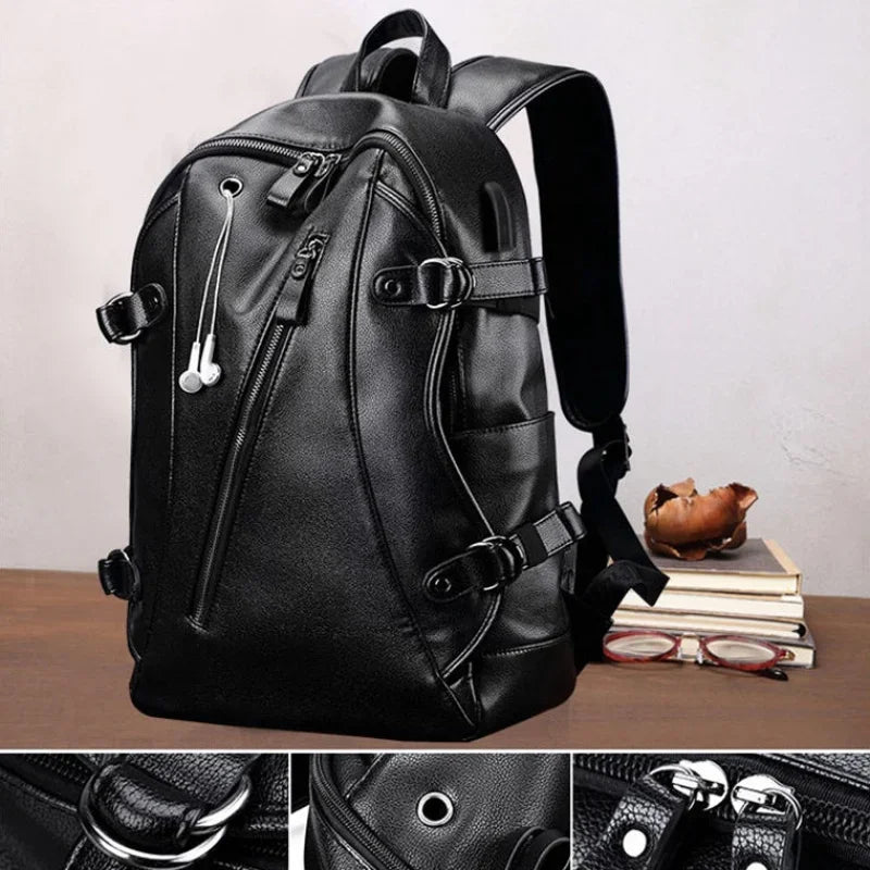 Mochila de viaje informal de gran capacidad | Elegante mochila escolar