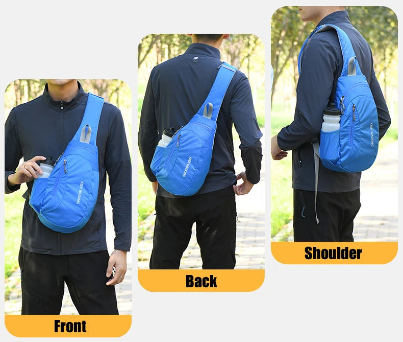 Outdoor Waterproof Running Crossbody Bag | Perfect for Hiking & Cycling