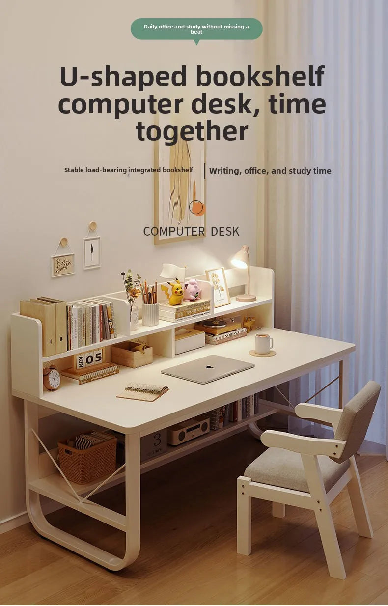 Simple and Stylish Desktop Computer Desk for Home Office