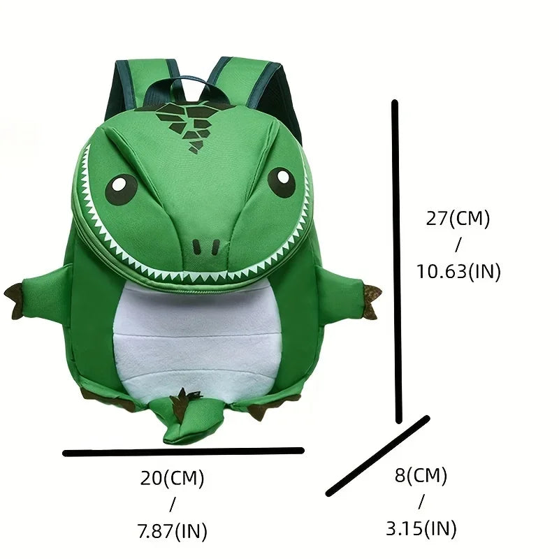 Mochila infantil de dinosaurio 3D | Mochila escolar ligera para niños pequeños