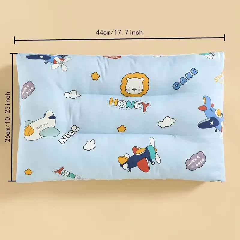 Infant and Toddler Cartoon Animal Comfort Pillow | Soft & Washable