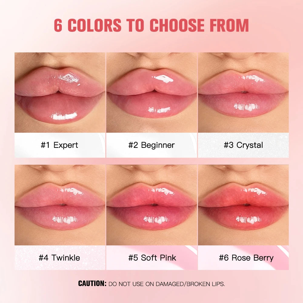 Volumizing Lip Plumper Oil | Deep Hydration & Glossy Finish