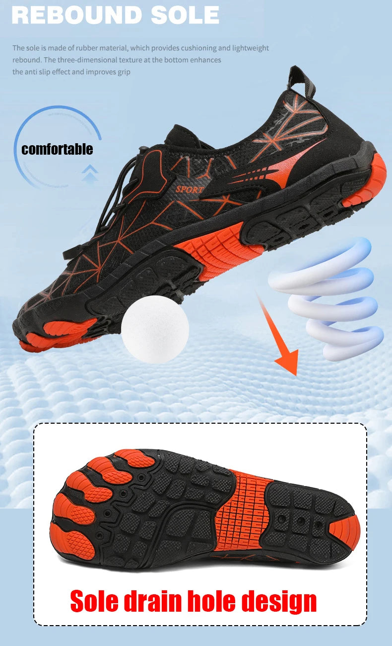 Unisex Quick-Drying Barefoot Wading Shoes | Non-Slip Water Sports