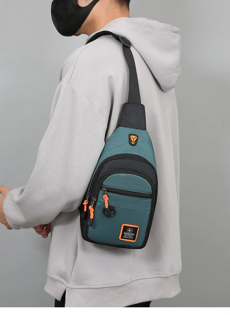 Men's Casual Sling Bag | Versatile Outdoor Chest Crossbody Pouch