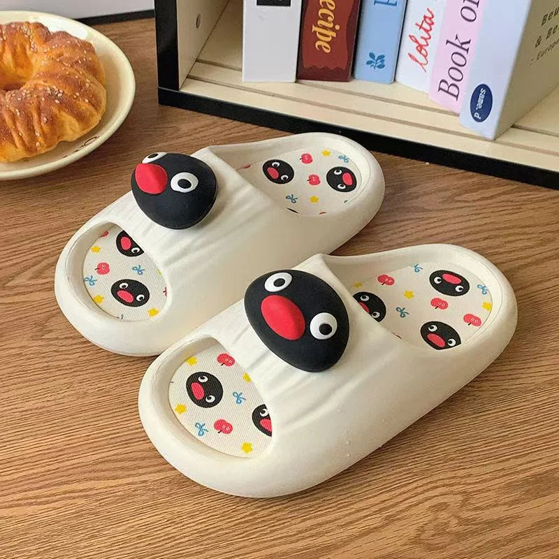 Cute Penguin Animal Slippers | Comfortable All-Season Footwear
