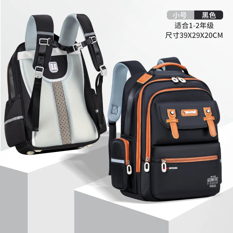 Kids Ergonomic Backpack with Spine Protection | Cloud-Design School Bag
