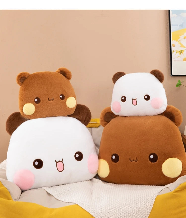 Kawaii Panda Plush Dolls | Cute Stuffed Animal Cushions for All Ages