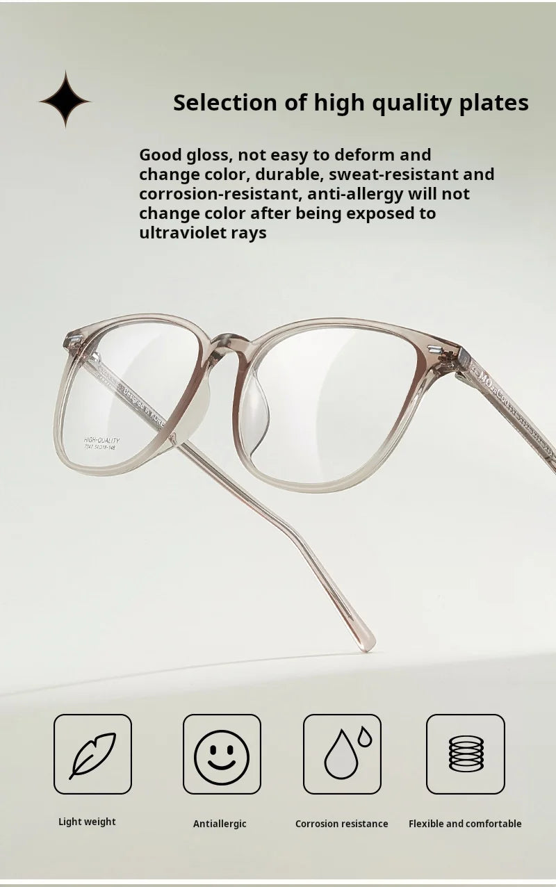 Retro Oval Multifocal Prescription Glasses for Everyone