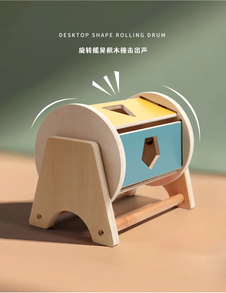 Montessori Puzzle Box for Infants | Develop Hand-Eye Coordination