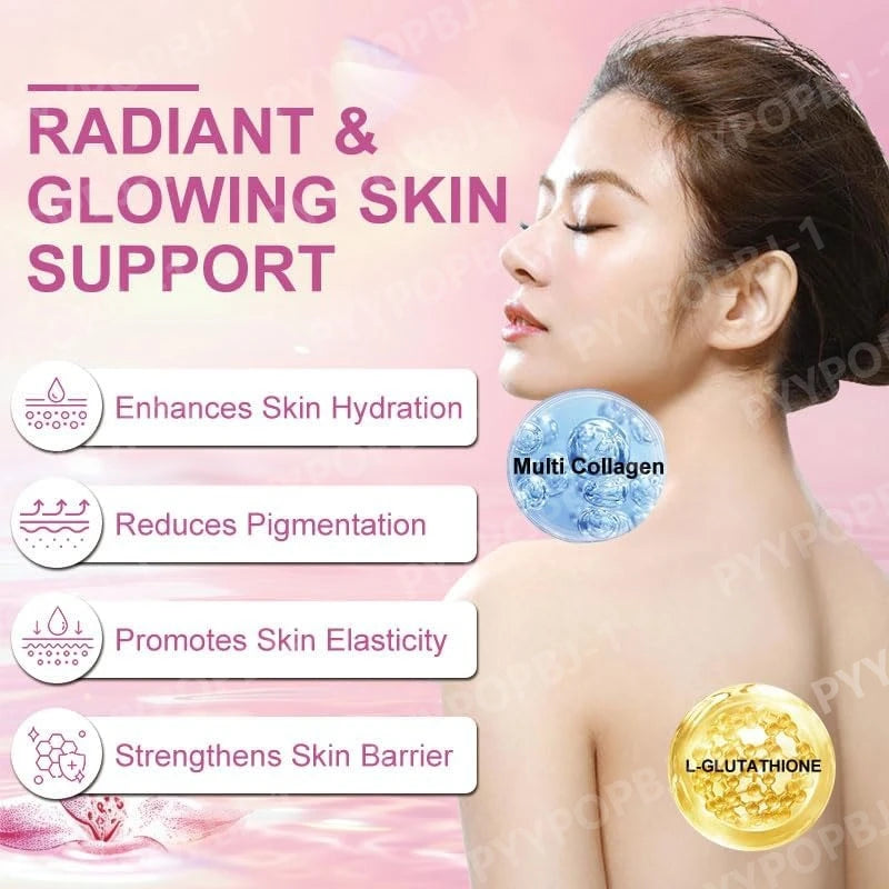 Glutathione Powder Collagen Peptides with Vitamin C & Biotin
