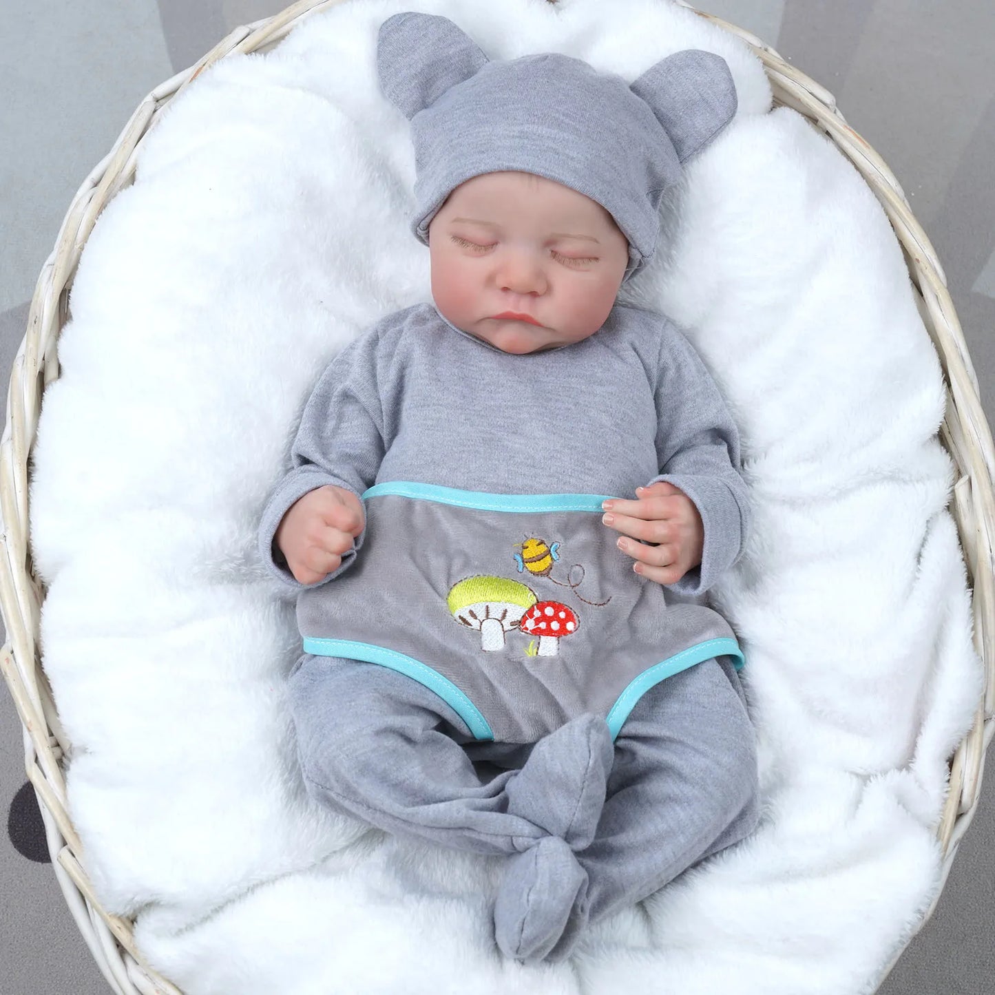 Muñeca Reborn para Bebés | Juguete de Silicona Suave y Realista