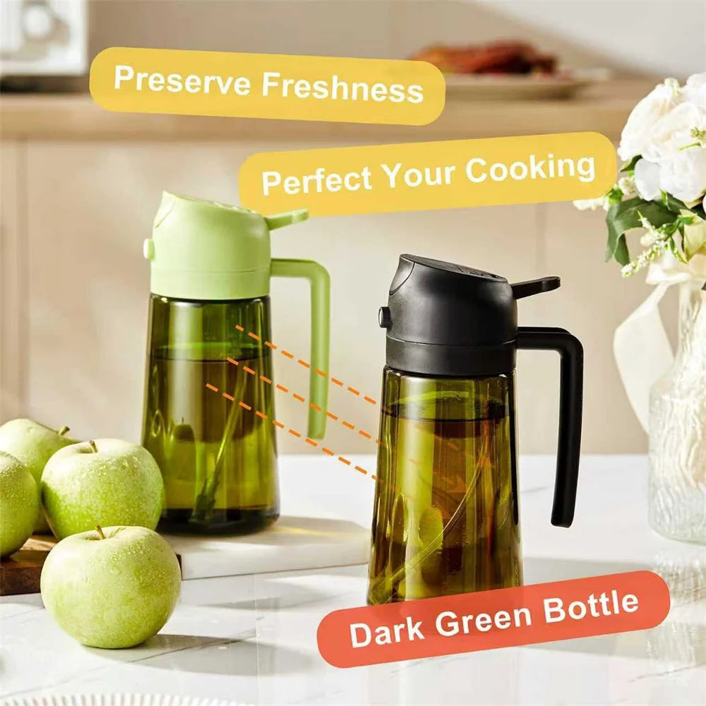 470 ML Oil Sprayer for Cooking | Versatile Olive Oil Dispenser