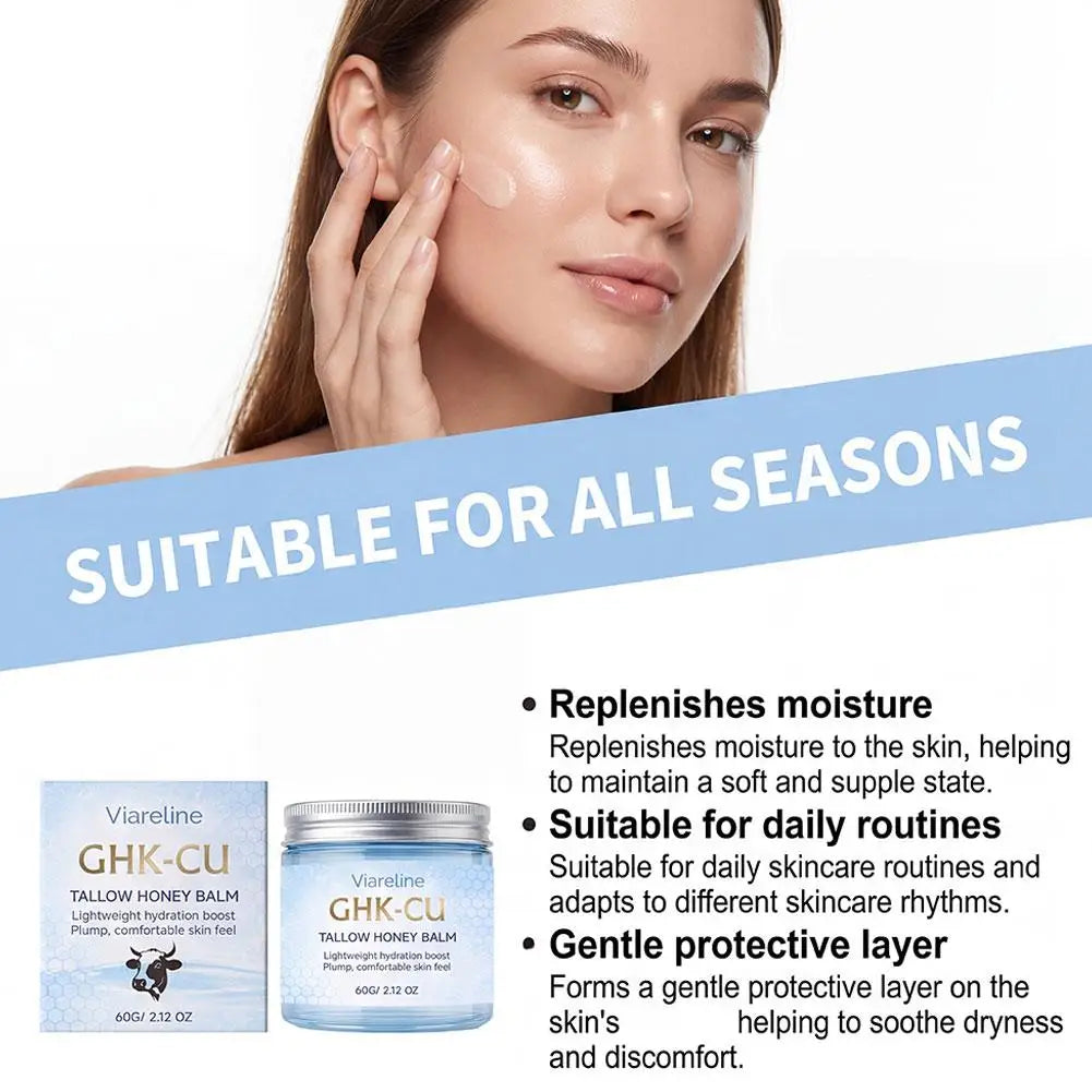 Firming Copper Peptide Tallow Balm | Moisturize Dry Skin
