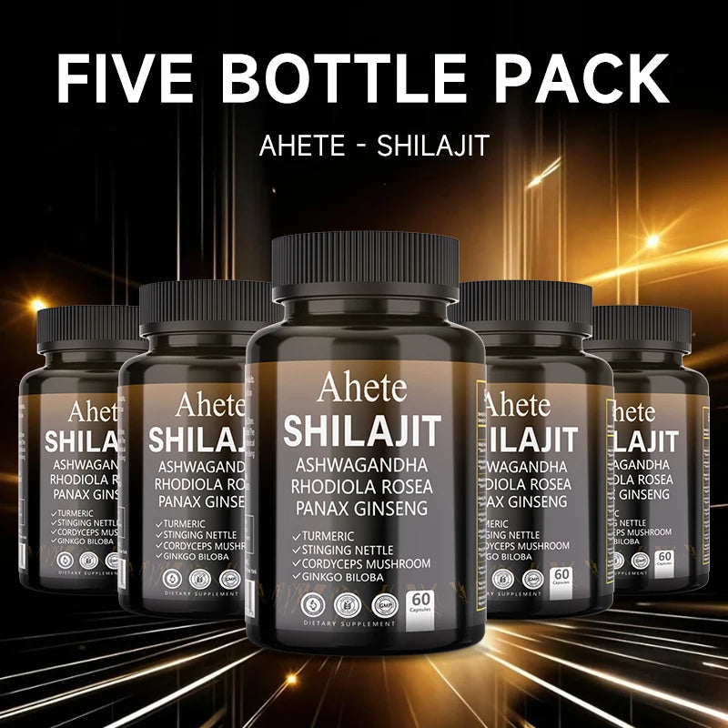 Premium Shilajit Energy Supplement | Boost Your Well-Being