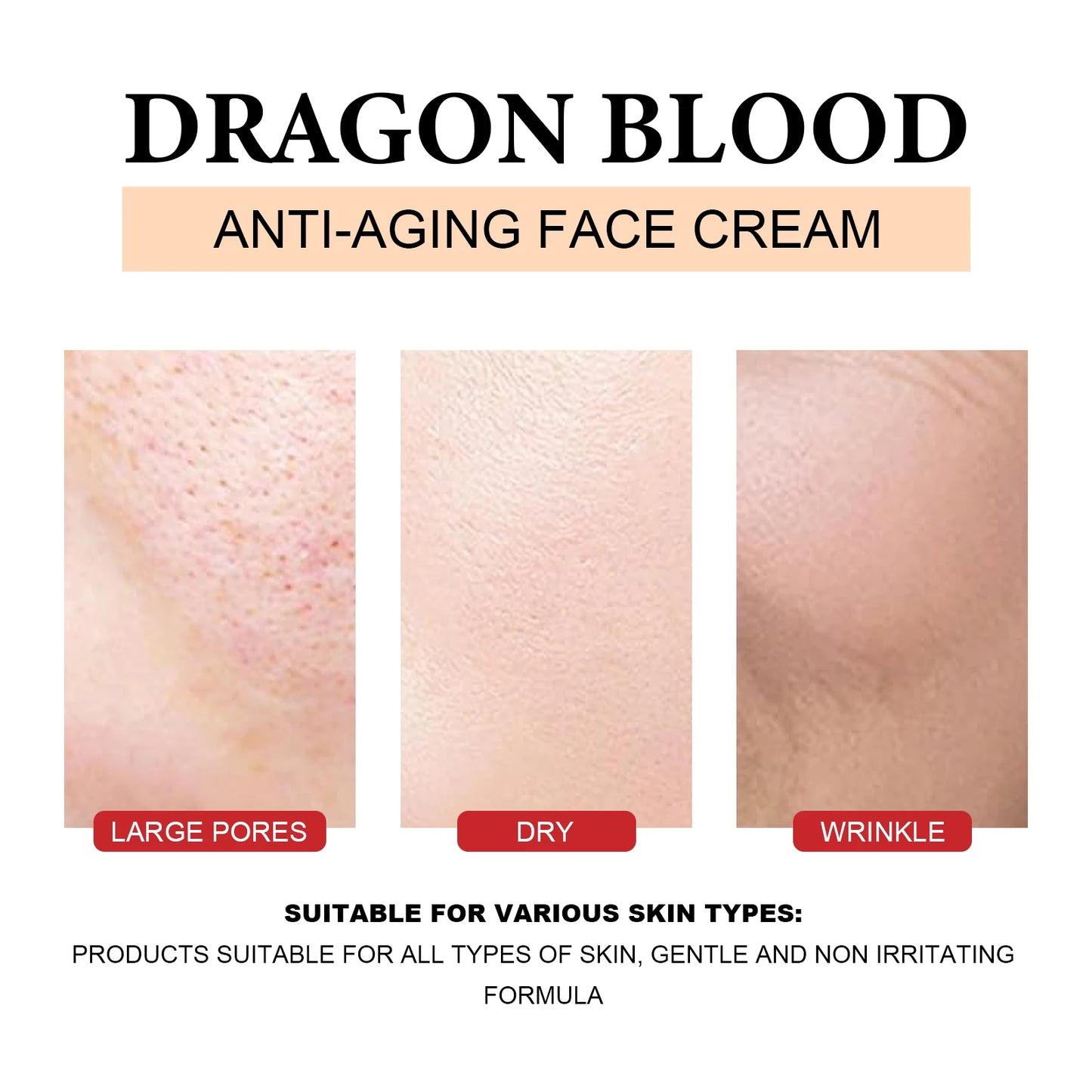 Dragon Blood Face Cream | Moisturizing & Pore Shrinking Rejuvenation
