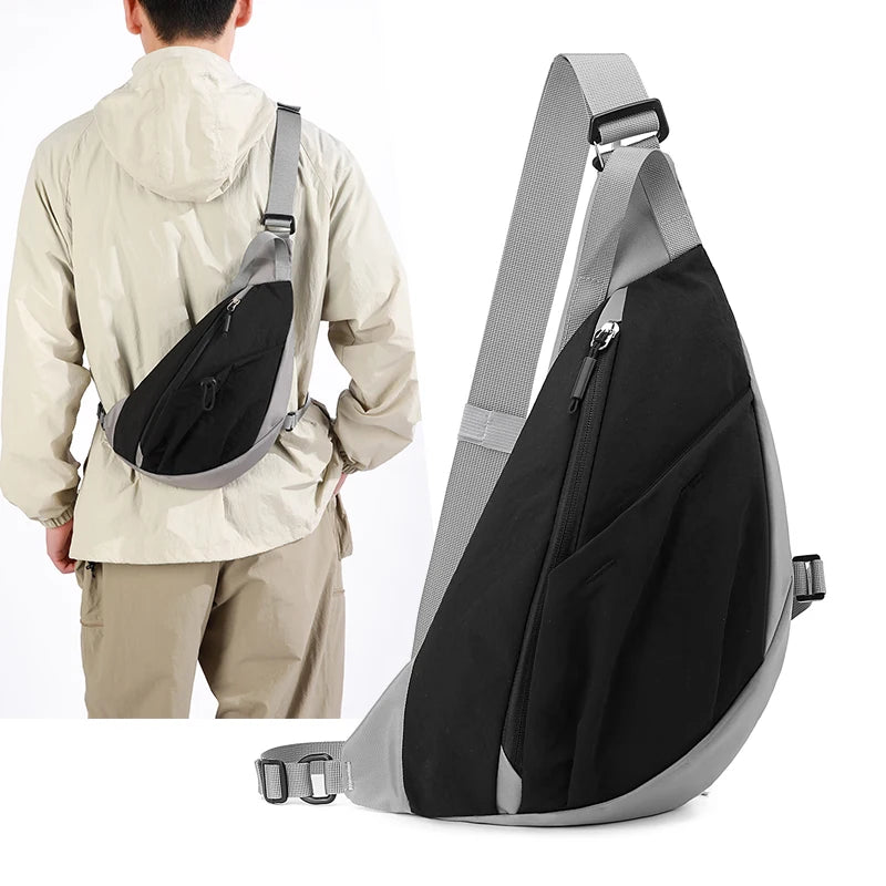 Versatile Outdoor Chest Bag | Large Capacity Sports Messenger Bag