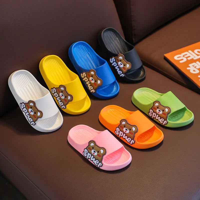 Cute Cartoon Kids EVA Slippers | Fun Summer Toddler Sandals