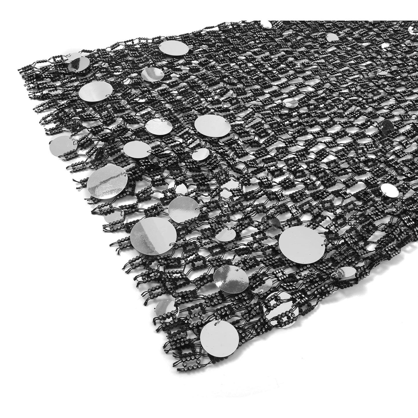 Shiny Rhinestone Fishnet Tank Top for Men | Perfect Party Wear
