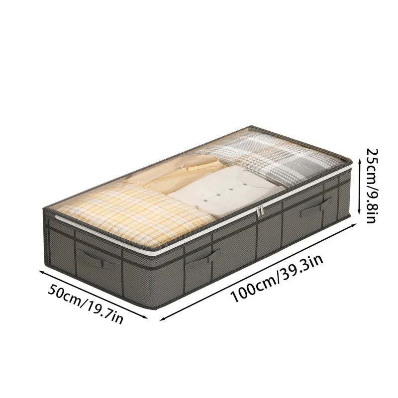 Large Foldable Under Bed Clothes Storage Bag | Organize Your Space