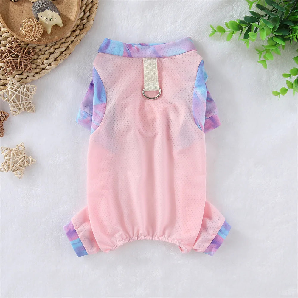 Summer Dog Cooling Jumpsuit | Breathable Quick-Drying Pet Vest