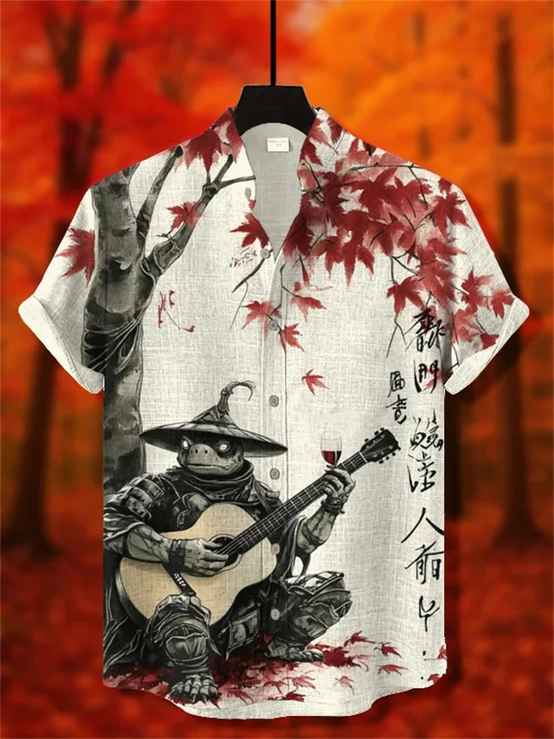 Men's Casual Short Sleeve Hawaiian Shirt | Stylish Summer Vibes