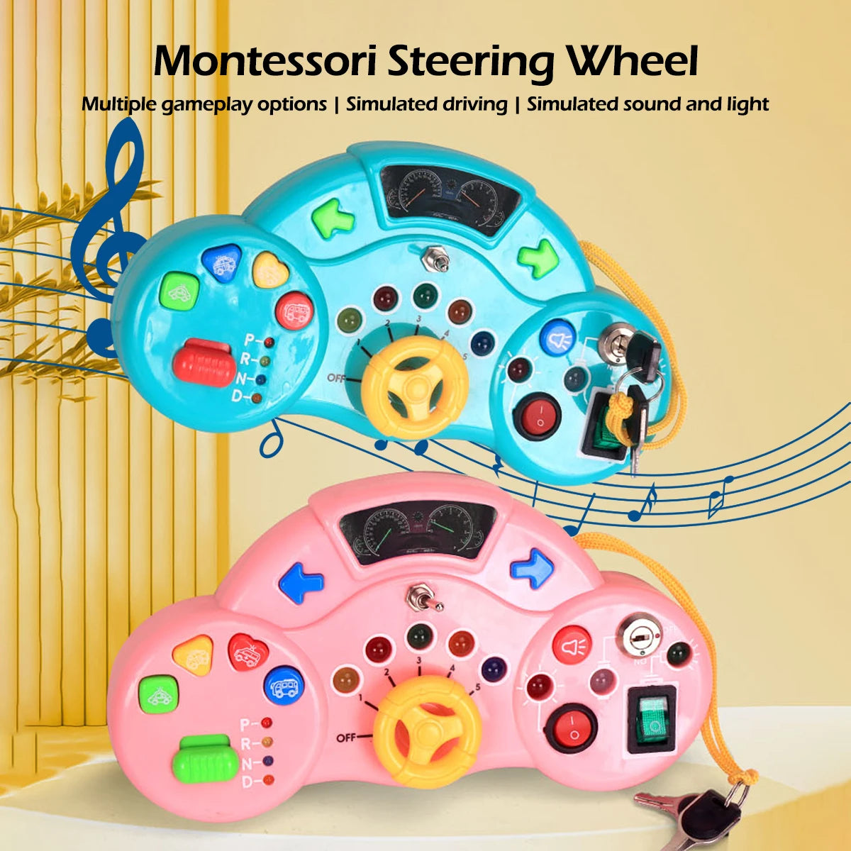 Educational Montessori Busy Board Toys for Toddlers | Fun Learning