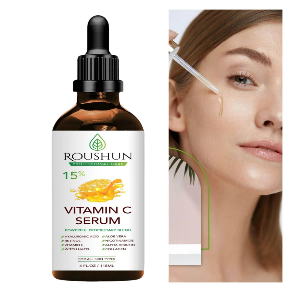 Hydrating Vitamin C Serum | Moisturizing Essence for All Skin Types
