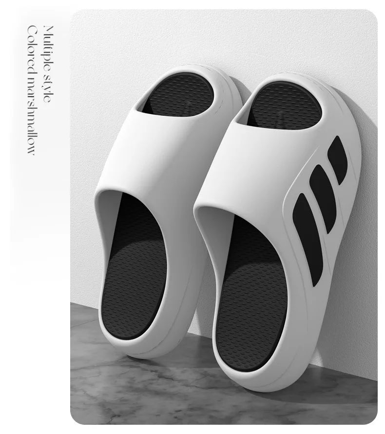 Men's High Aesthetic Anti-Slip Beach Slippers | Comfortable Slides
