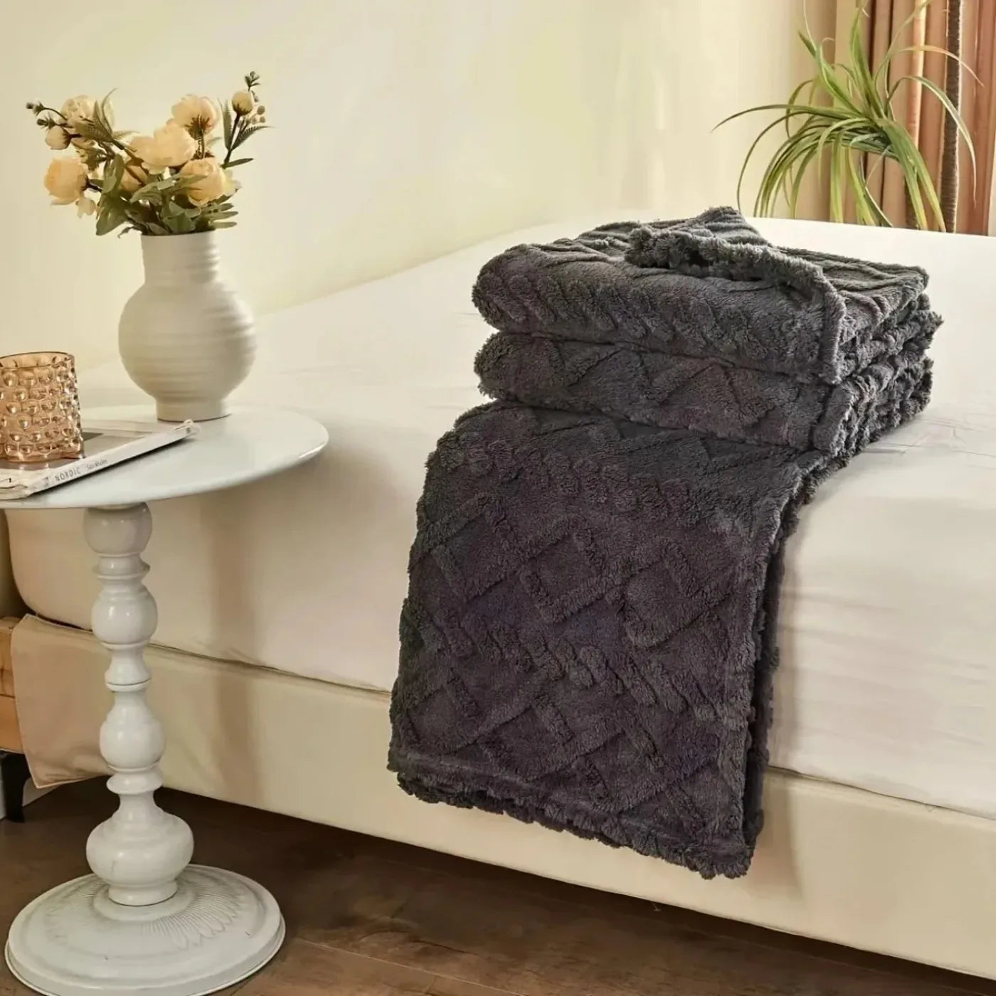 Thick Fleece Infant Blanket | Ultra Soft & Hypoallergenic Baby Blanket