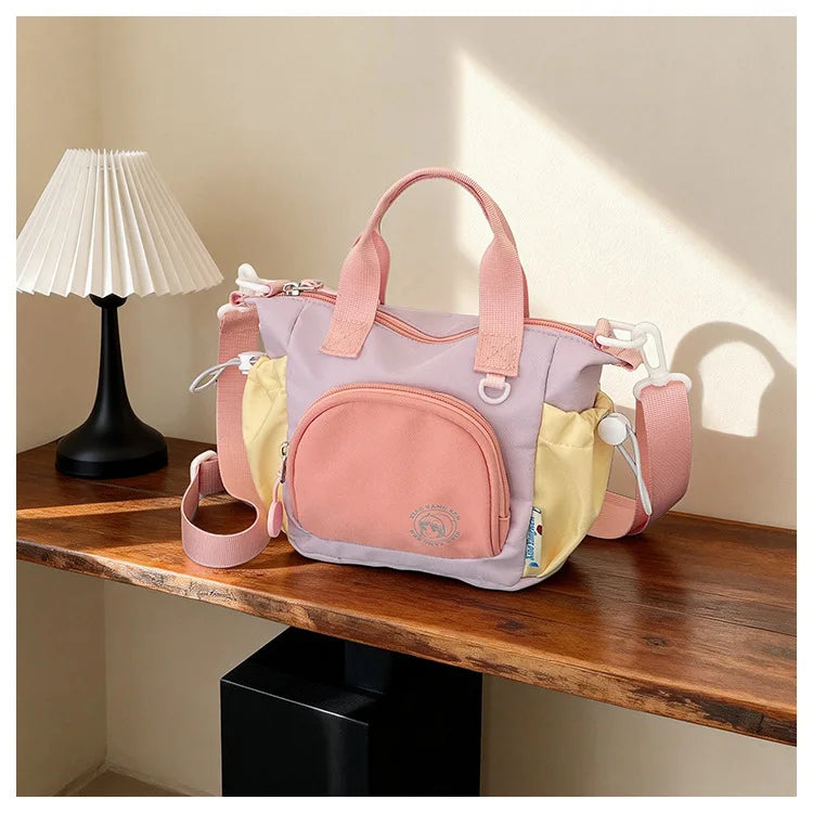 Elegante Bolso de Hombro Color Block | Bandolera Versátil para Mujer