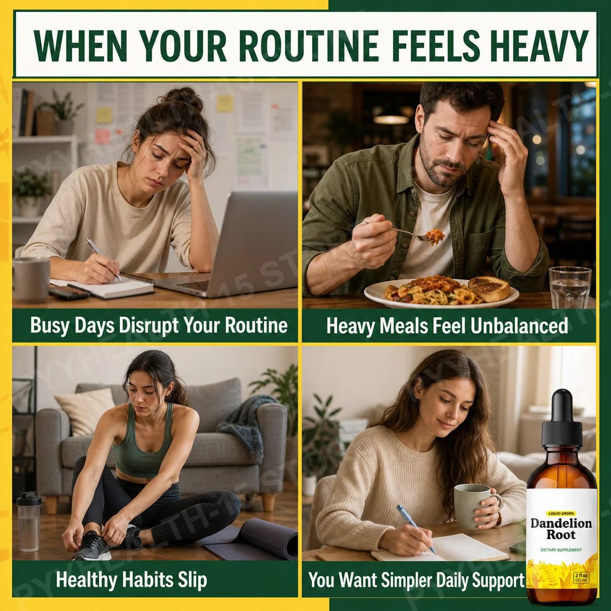 Dandelion Root Extract Drops, Digestive Comfort and Daily Wellness Support, Sugar Free, Alcohol Free, 60 mL, 84 Servings
