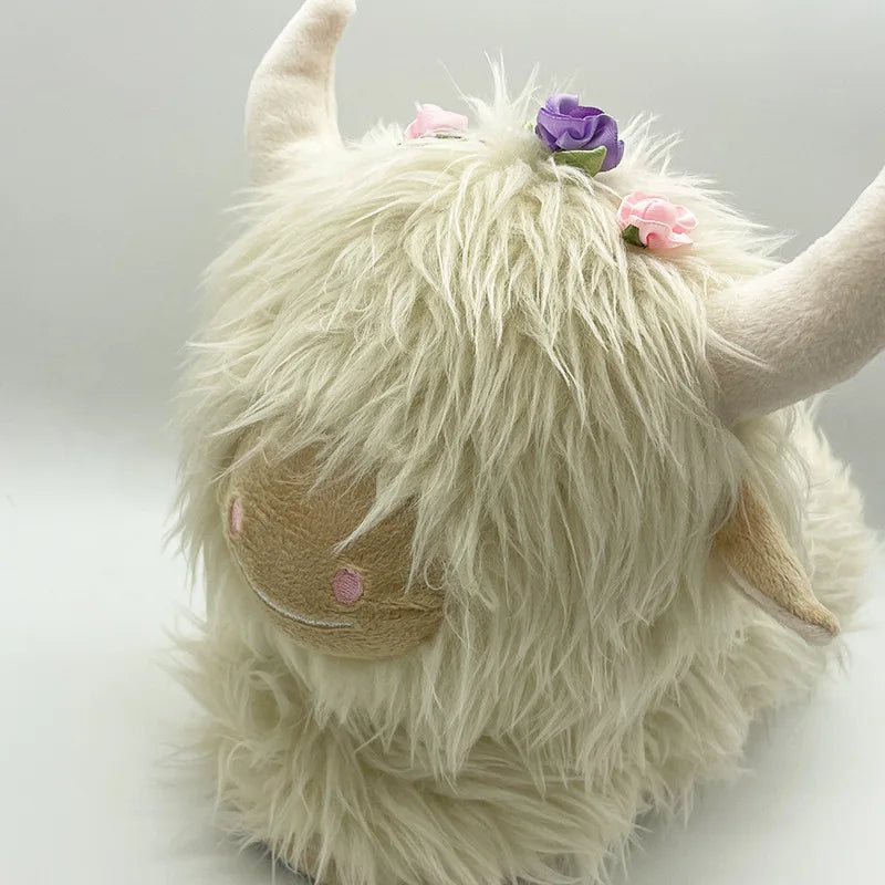 Highland Cattle Plush Slippers | Cozy Kawaii Animal Slides