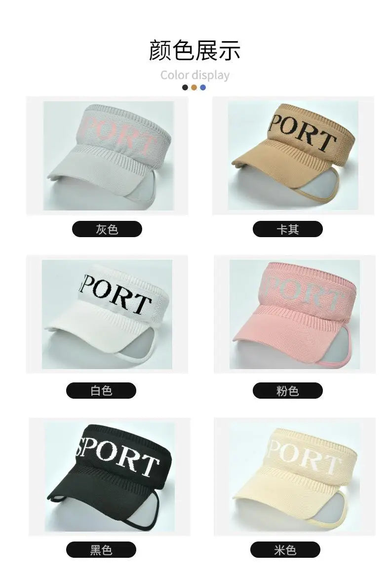 Women's Sunblock Sports Hat | Large Brimmed Outdoor Cap