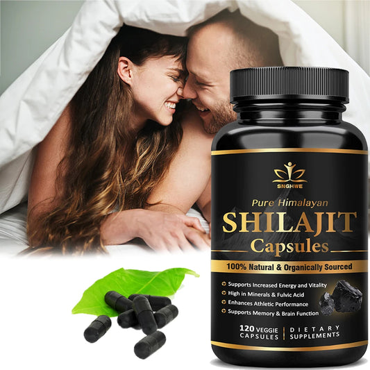 Pure Himalayan Organic Shilajit Supplement for Energy & Immunity