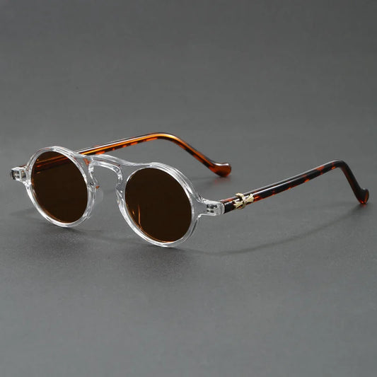 Vintage Round Sunglasses | Ultra-Light Oval Fashion Eyewear