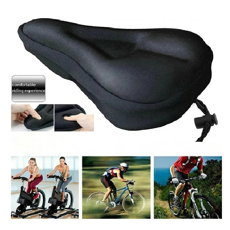 3D Soft Bike Seat Cover | Breathable Cushion for Comfort