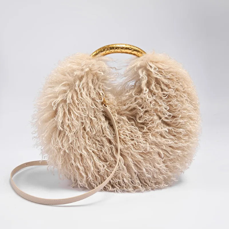Bolso de hombro de piel sintética para mujer | Elegante bolso de playa para toda ocasión