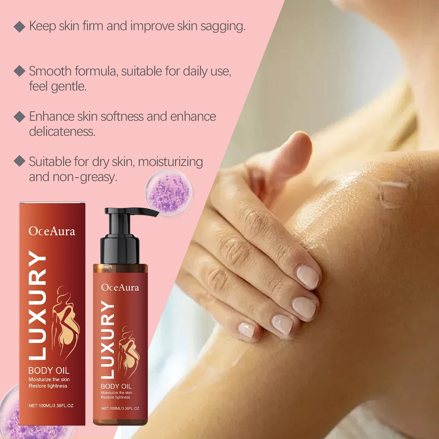 Magic Luxury Body Oil | Hydrating Skin Care Essence for Radiance