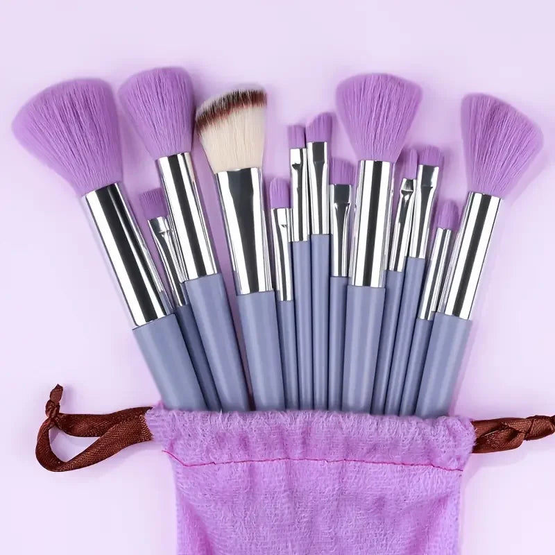 13PCS Makeup Brush Set | Essential Tools for Flawless Beauty
