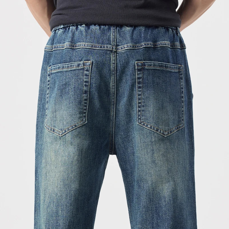 Men's Flared Boot Cut Jeans | Comfortable Vintage Casual Trousers