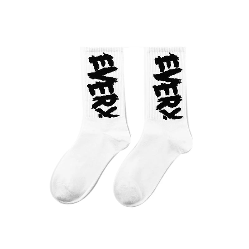 Trendy Unisex Cartoon Cotton Crew Socks | Comfort Meets Style