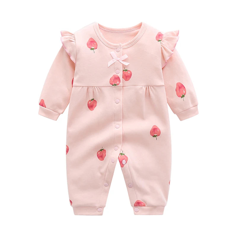 Stylish Baby Girl Romper | Full Moon Princess Outfit for Newborns