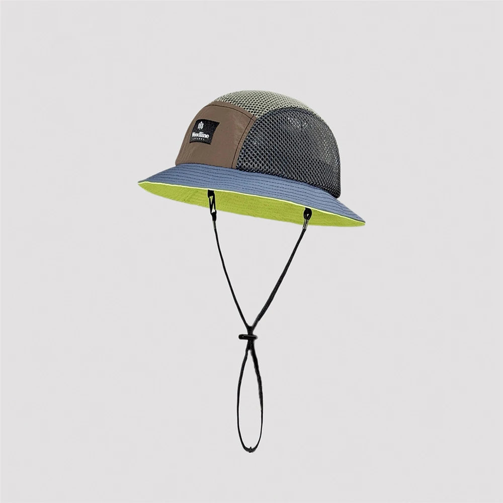 Fast Dry Splicing Mesh Fisherman Hat | Unisex Bucket Caps