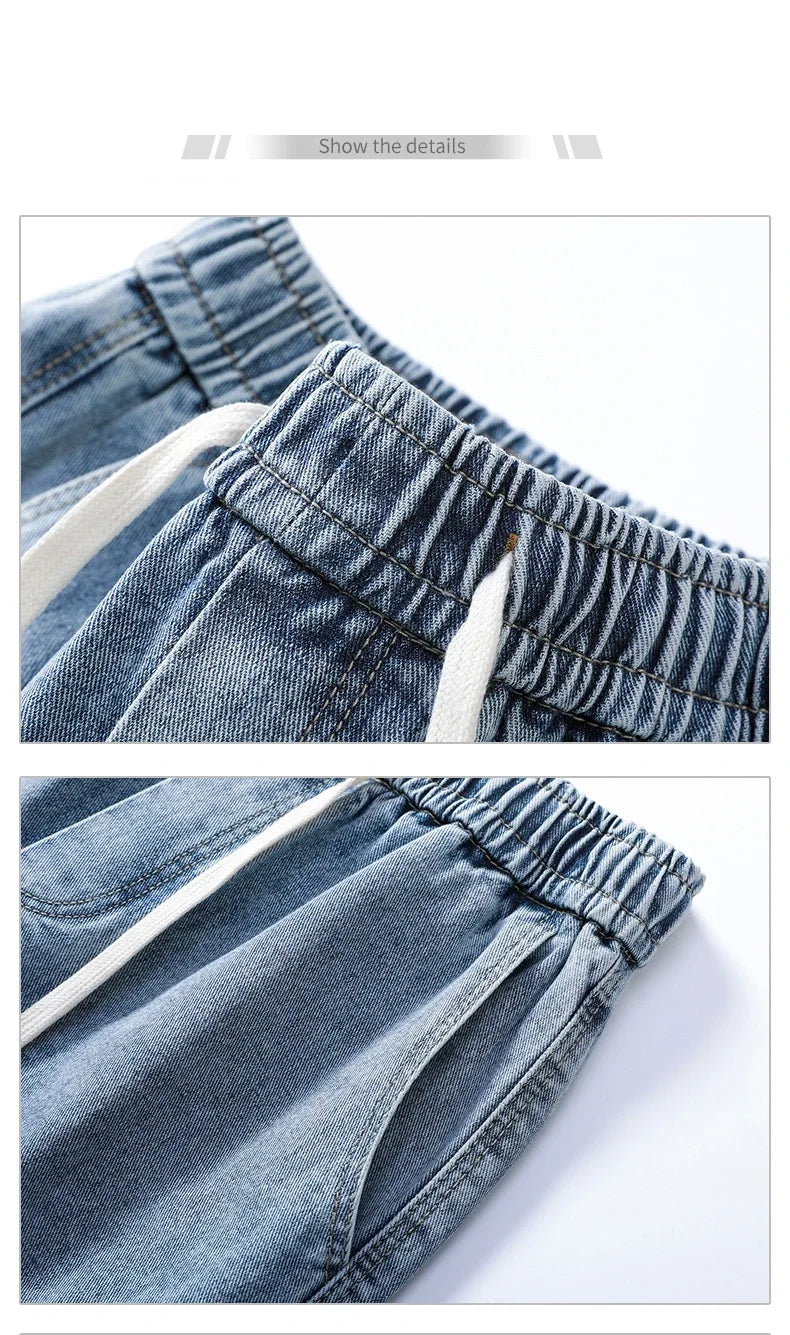 Men's Summer Retro Fashion Denim Shorts | Multi-pocket & Comfortable